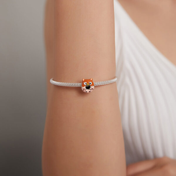 Solid 925 Sterling Silver Lovely Owl Pandora Inspired Charm - Image 5