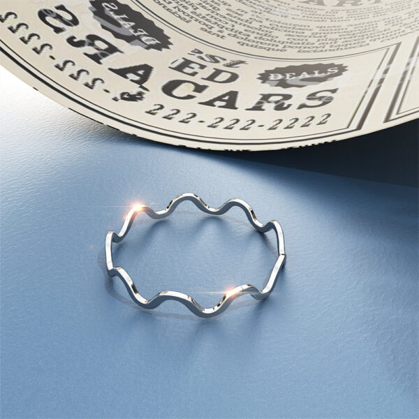 Solid 925 Sterling Silver Selene Ring