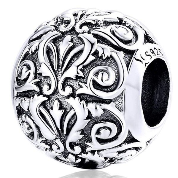 Solid 925 Sterling Silver European Amour Charm
