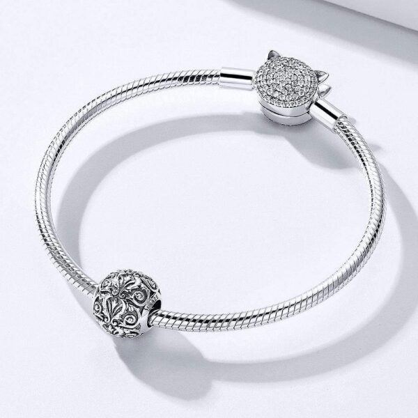 Solid 925 Sterling Silver European Amour Charm - Image 3