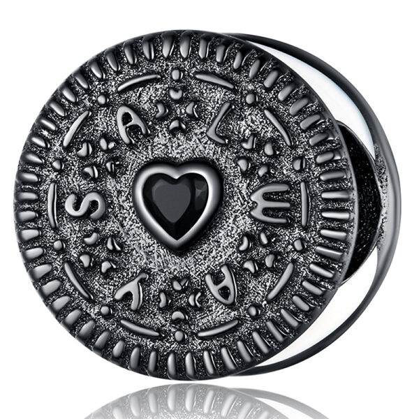 Solid 925 Sterling Silver ALWAYS Chocolate Biscuit Pandora Inspired Charm