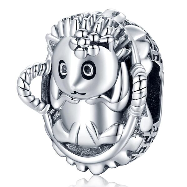 Solid 925 Sterling Silver Lady Flora Pandora Inspired Bead Charm