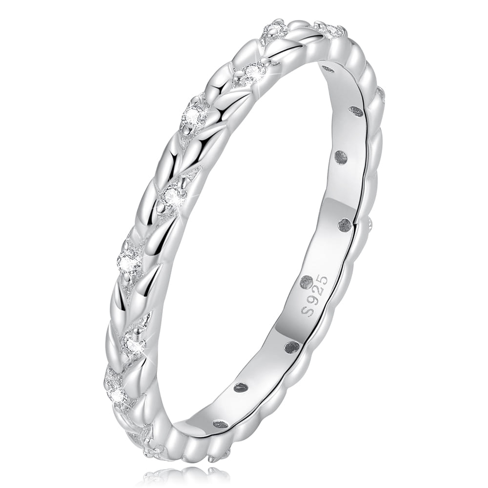 Solid 925 Signature Silver Florentius Ring