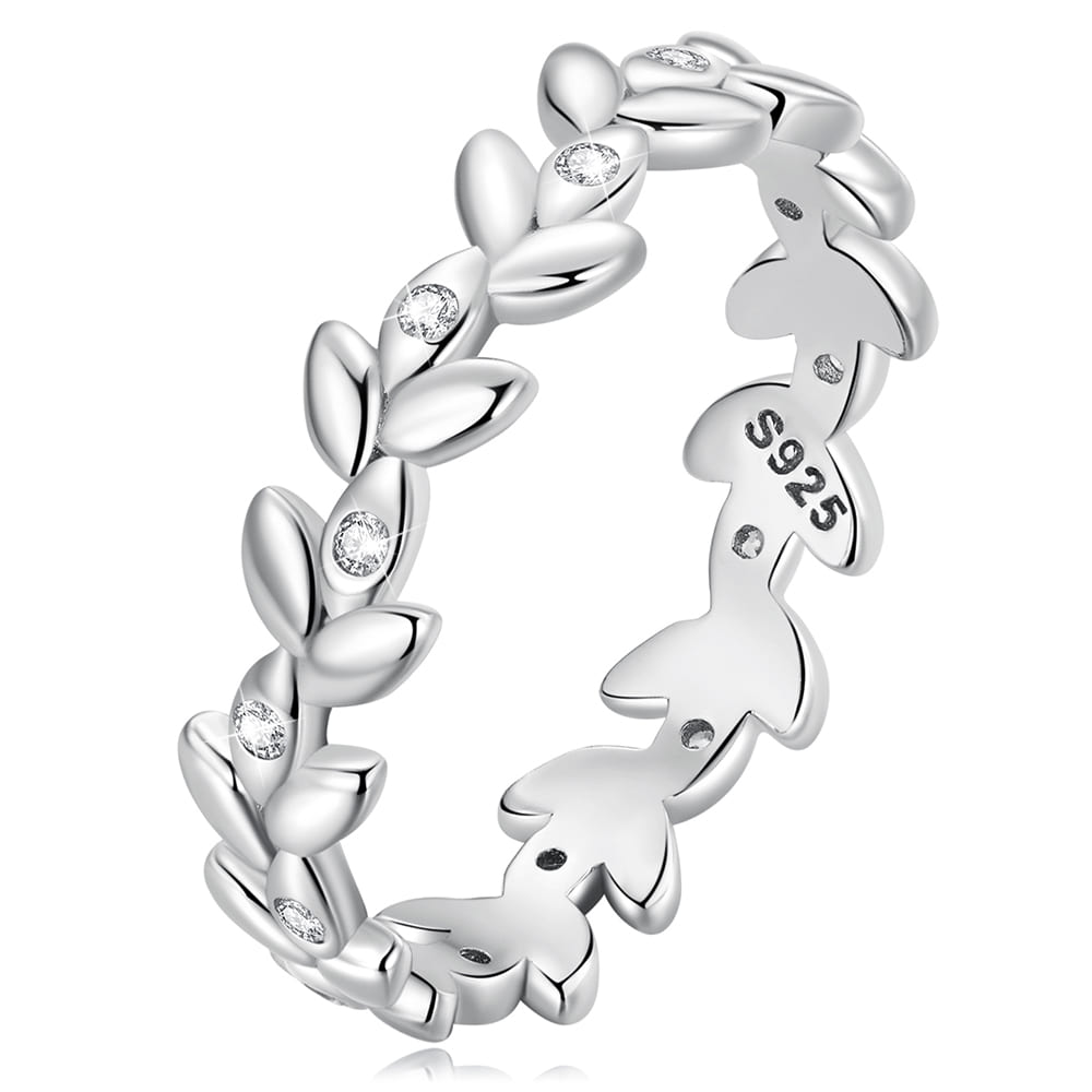 Solid 925 Signature Silver Miss Meadow Ring