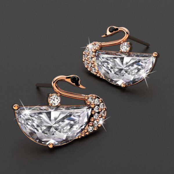 Evie Bloom Earrings Clear - Image 2
