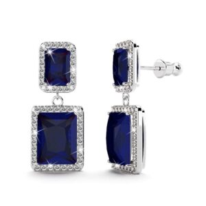 Leticia Bloom Earrings in Sapphire