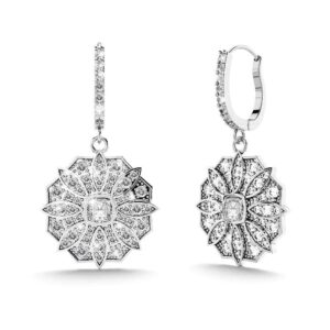Feme Bloom Earrings White Gold