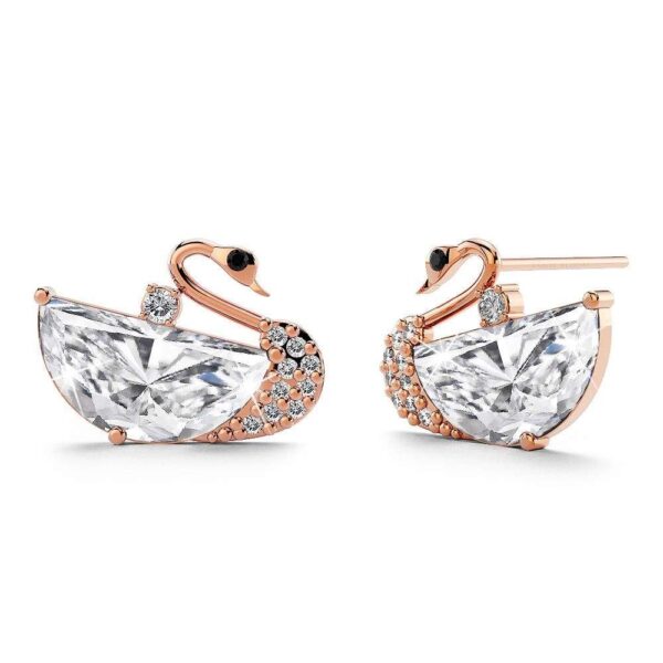 Evie Bloom Earrings Clear