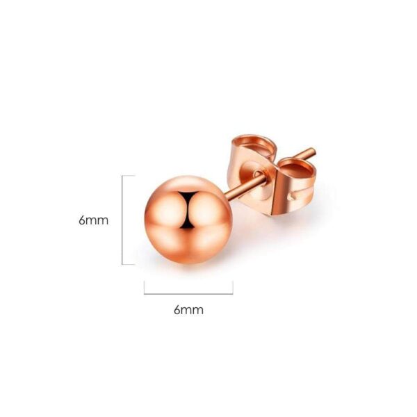 Sugar Ball Stud Earrings - Image 3