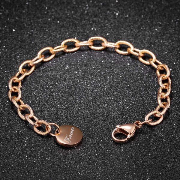 Forever Bracelet Rose Gold - Image 3