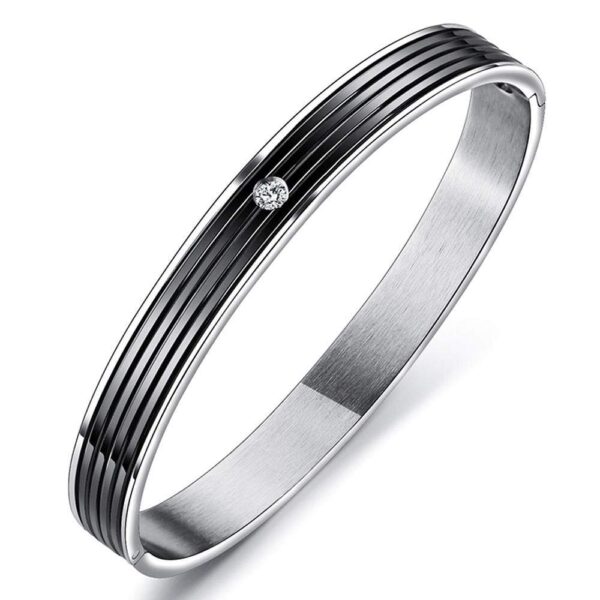 Ridge Design Bangle 8mm