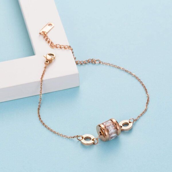Minimalist BVLOVED Crystal Charm Bracelet - Image 5