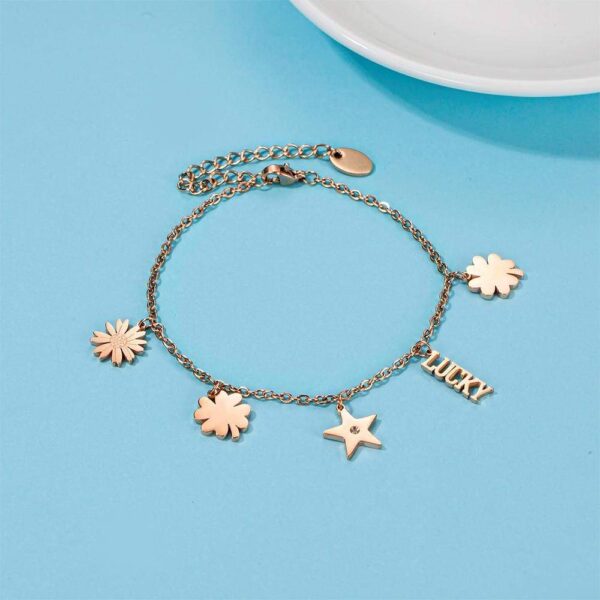 Lucky Star Charm Bracelet - Image 4