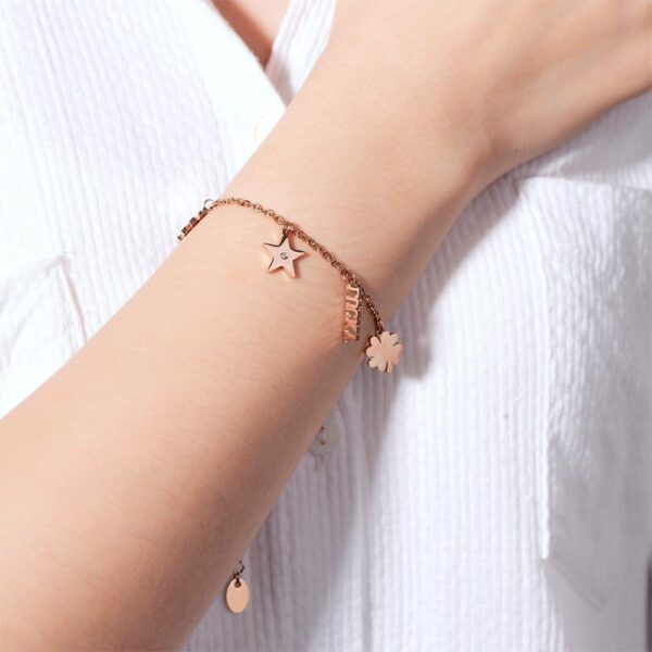 Lucky Star Charm Bracelet - Image 5