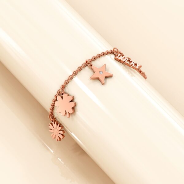 Lucky Star Charm Bracelet - Image 2