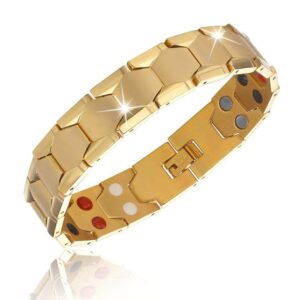 Watch Band Chunky Stack Gold Layered Bracelet