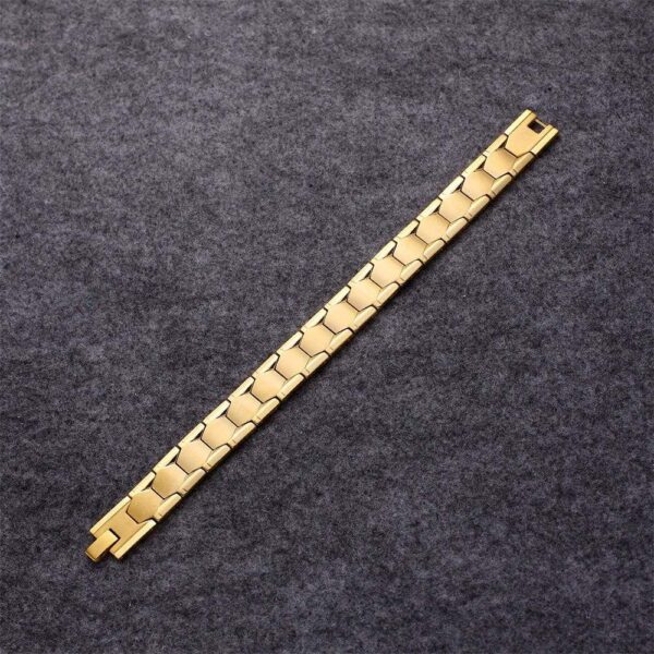 Watch Band Chunky Stack Gold Layered Bracelet - Image 7