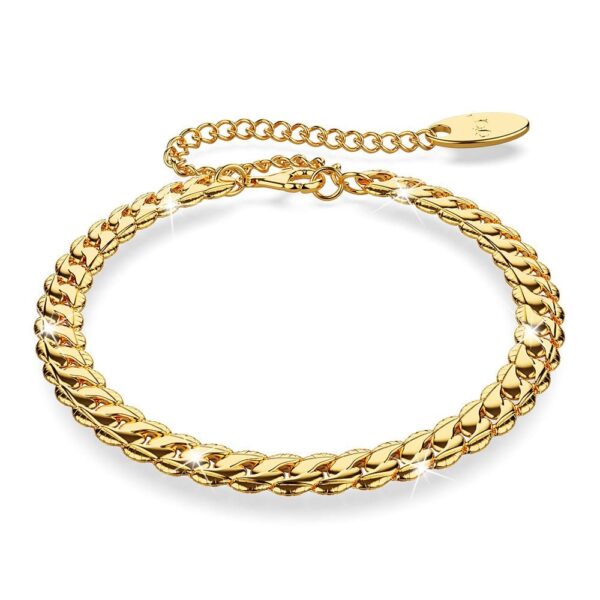 Dunhill Link Chain Bracelet in Gold - Image 2