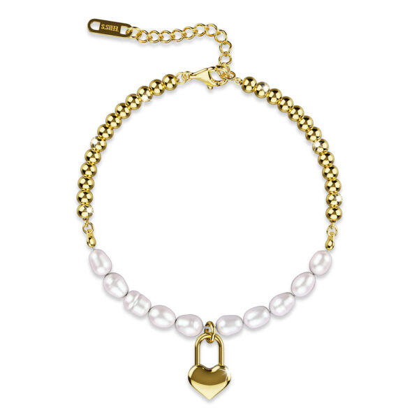 Carlisle Heart-Lock Pendant Bracelet - Image 2