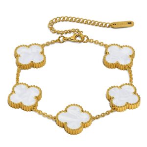 White Clover Bracelet