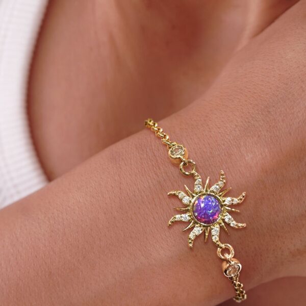 Rapunzel Opal Sun Bracelet - Image 5