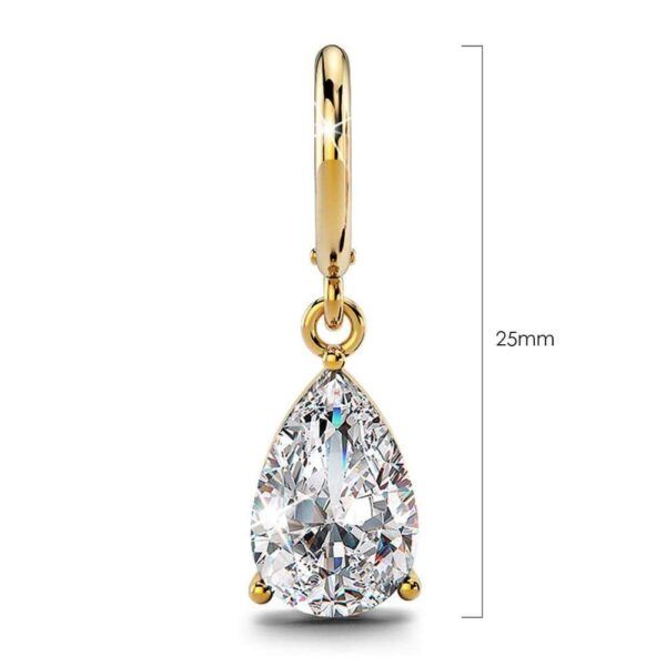 Pear Drop Earrings - Image 4