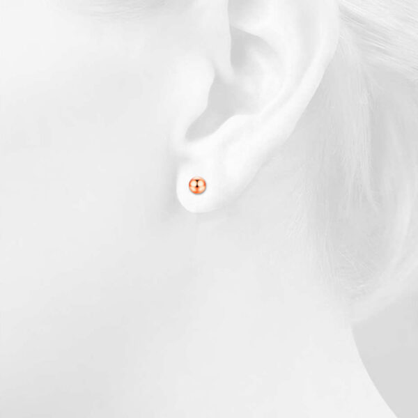 Sugar Ball Stud Earrings - Image 2
