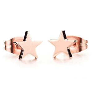 Solid Shapes Stud Earrings Little Star
