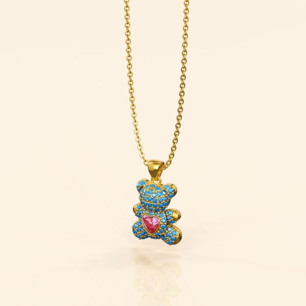 Love Stories Little Bear Pendant Necklace - Image 2