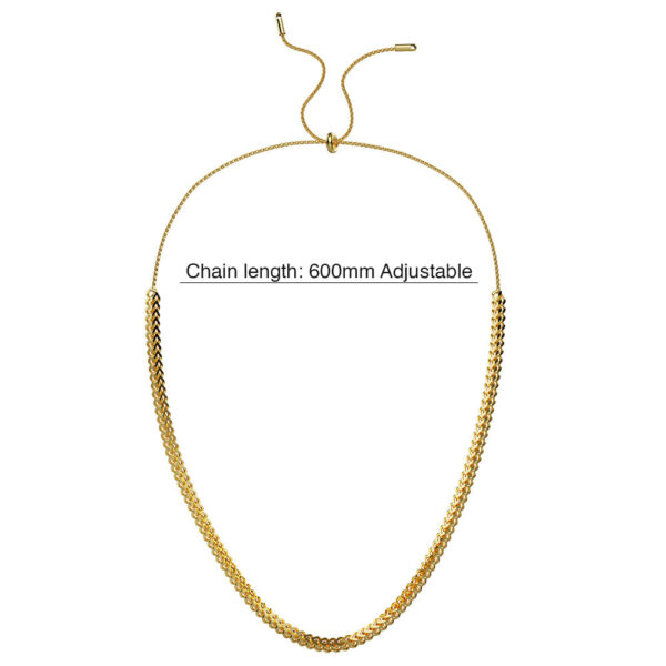 Janet Corsetted Chain Necklace - Image 4