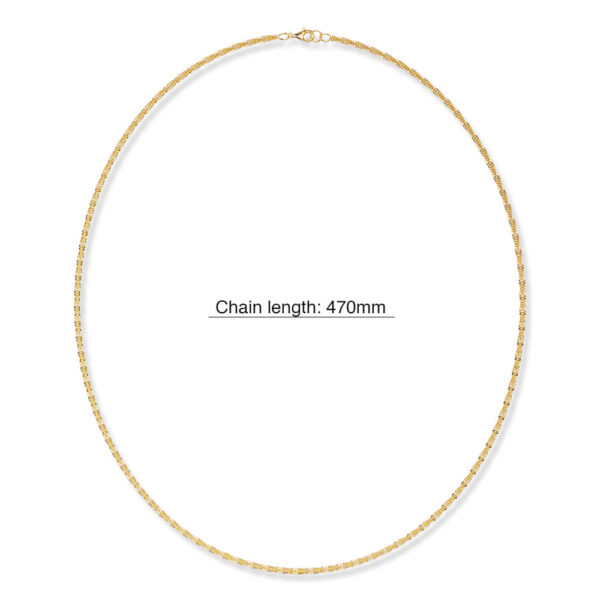 Khloe Chain Link Necklace in Gold - Image 5
