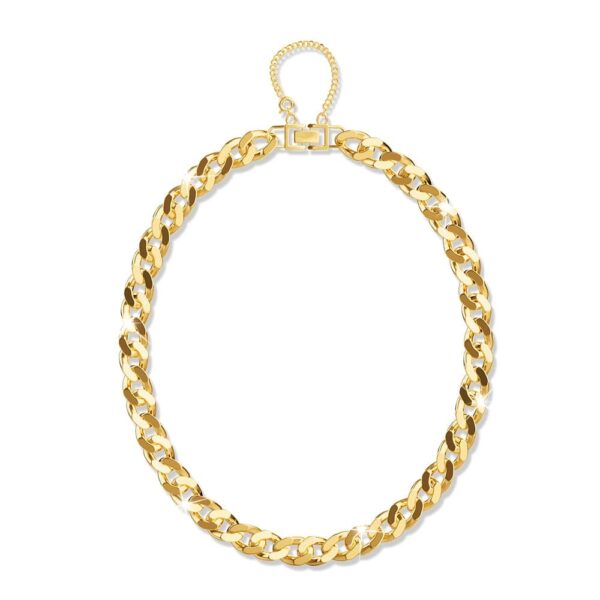Veneta Link Necklace in Gold
