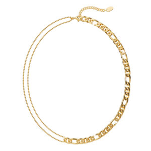 Classic Figaro Ball Chain Necklace