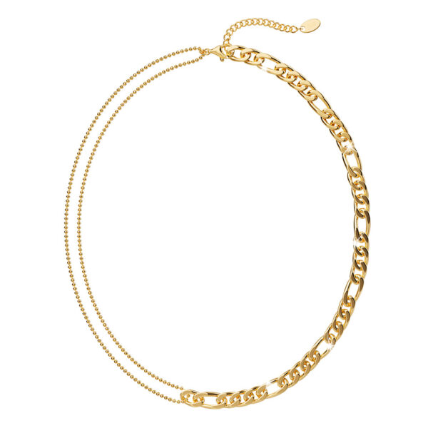 Classic Figaro Ball Chain Necklace