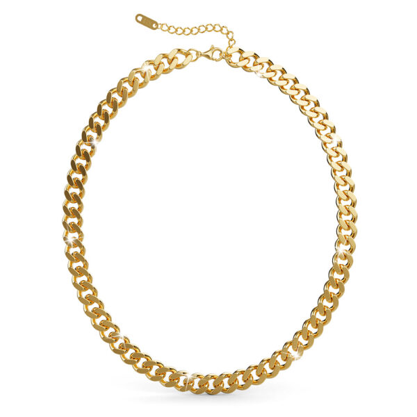 Rafaela Statement Cuban Chain Link Necklace