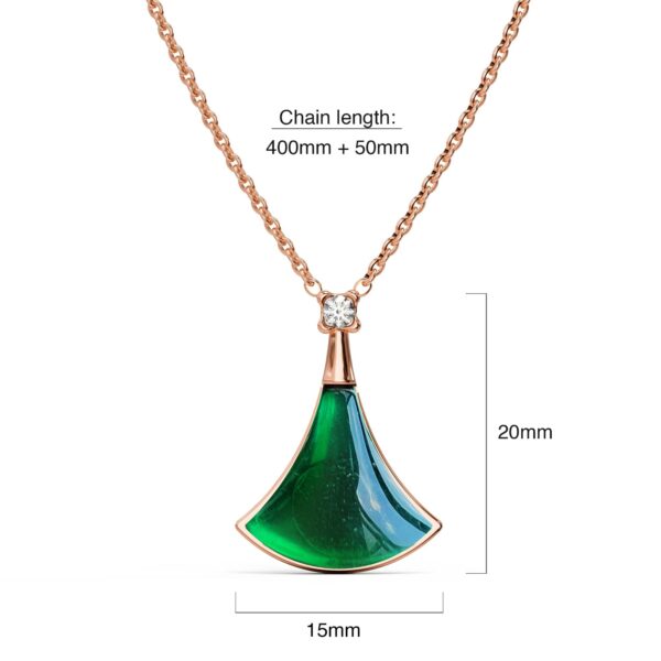 Diva's Dream Necklace in Rose Gold - Image 6