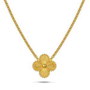 Golden Clover Necklace