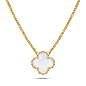 White Clover Necklace