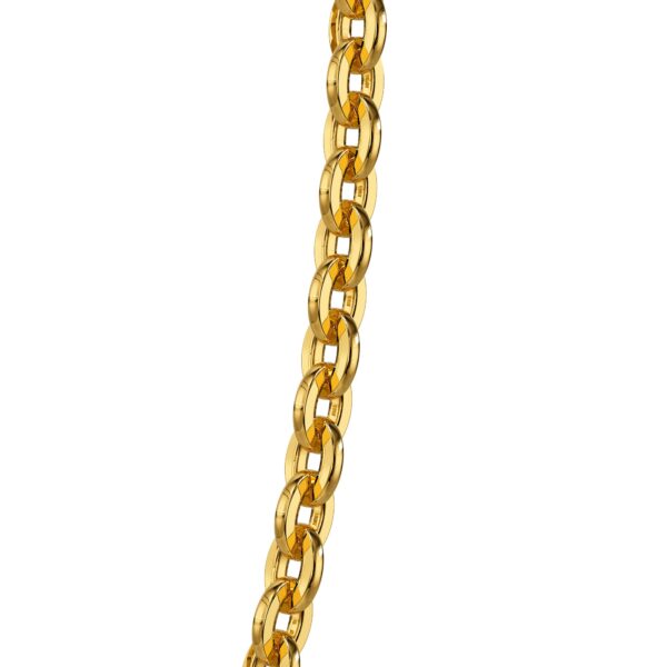 Mini Cable Chain Gold Plated Necklace - Image 2