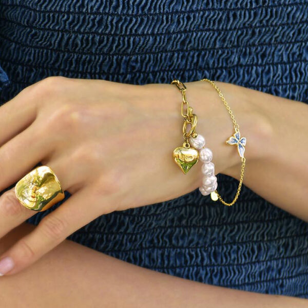 Folded Ring in Gold