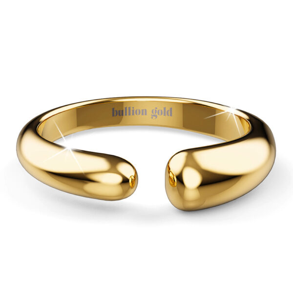 Gaping Jasper Ring in Gold