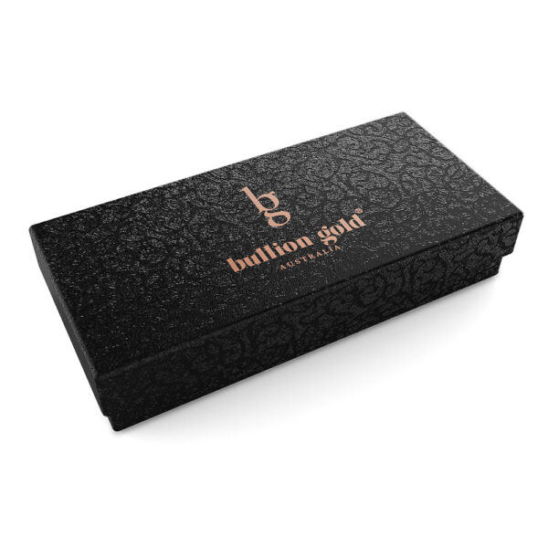 Bullion Gold Seamless Dial Watch - Rose Gold and Black - Image 9