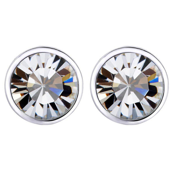 Elemental Studs Embellished with Clear SWAROVSKI® Crystals