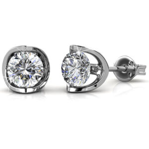 Star Mizar Stud Earrings Embellished with SWAROVSKI® Crystals