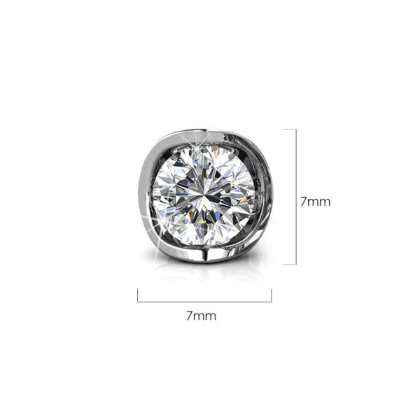 Star Mizar Stud Earrings Embellished with SWAROVSKI® Crystals - Image 5