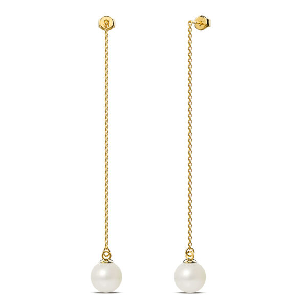 Katarina Pearl Drop Earrings Embellished with SWAROVSKI® Crystals Pearls