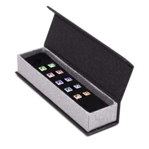 Boxed 5 Pairs Multi-Colour Stud Set Embellished with SWAROVSKI® Crystals