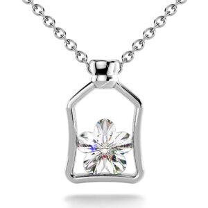 Cutie Star Necklace Embellished with Clear SWAROVSKI® Crystals