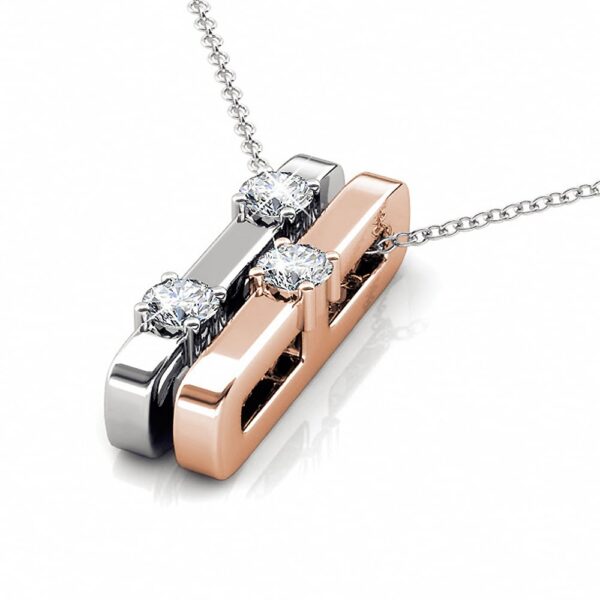 My Crystal Story Necklace Embellished with SWAROVSKI® Crystals - Image 3