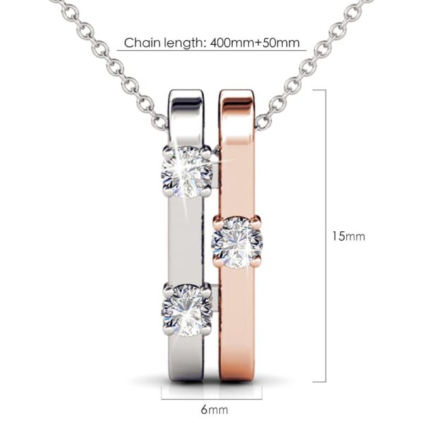 My Crystal Story Necklace Embellished with SWAROVSKI® Crystals - Image 6